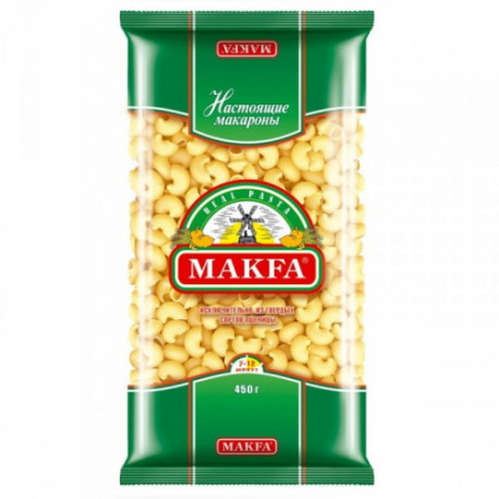 Макароны Макфа Улитки 450 грамм