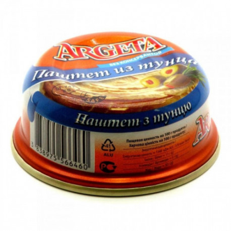 Тунец Argeta паштет 95 грамм