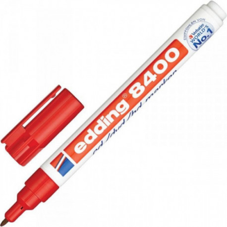 Маркер для CD Edding E-8400/2 красный 0,75 мм