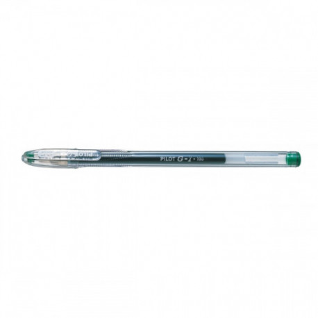 Ручка гелевая Pilot BL-G1-5T зеленая с толщиной линии 0,3 мм