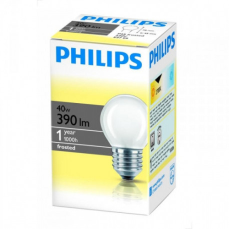 Лампа накаливания Philips 40 Вт цоколь E27 теплый свет