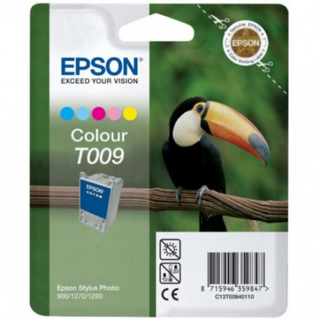 Картридж струйный Epson T009 C13T00940110 цветной оригинальный