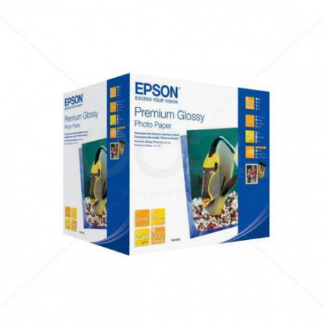 Фотобумага Epson Premium GLOSSY Photo Paper глянцевая A5, 100*150 mm, 255g/m2 500 листов S041826
