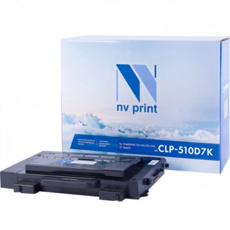 Картридж NV Print совместимый Samsung CLP-K510D7 Black (7000k)