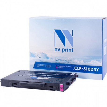 Картридж NV Print совместимый Samsung CLP-M510D5 Magenta  (5000k)