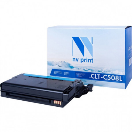 Картридж NV Print совместимый Samsung CLT-C508L Cyan  (4000k)