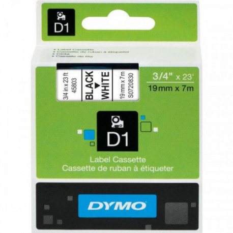 Картридж к принтеру DYMO LP350 19 мм х 3, 5 м черный/белый нейлон