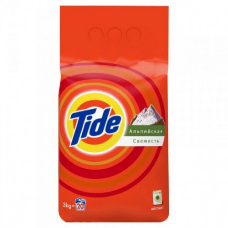 Стиральный порошок Tide для цветного и белого белья с отдушками в ассортименте 3 кг