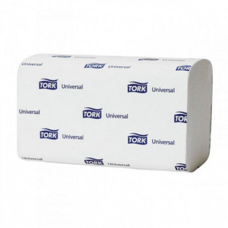 Полотенца бумажные Tork Universal H3 120108 ZZ-сложения 1-слойные 20 пачек по 250 листов