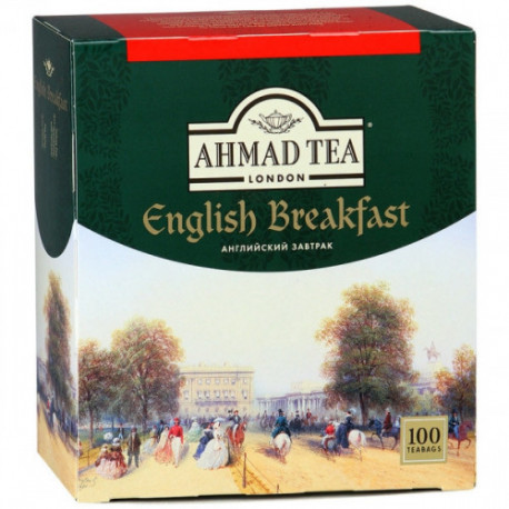 Чай Ahmad English Breakfast черный 100 пакетиков