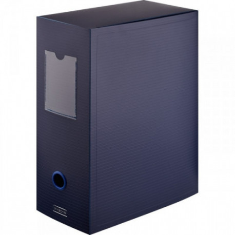 Короб архивный Attache пластик синий 330x70x245 мм