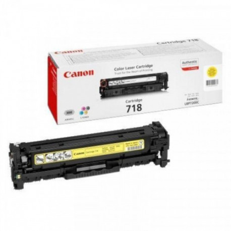 Картридж лазерный Canon Cartridge 718Y 2659B002 желтый оригинальный