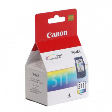 Картридж струйный Canon CL-511 2972B007 цветной оригинальный