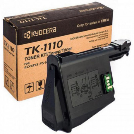 Тонер-картридж Kyocera TK-1110 черный для FS-1040/1020MFP