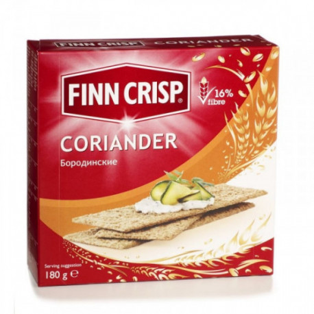 Хлебцы FINN CRISP Coriander бородинские с кориандром 180 грамм