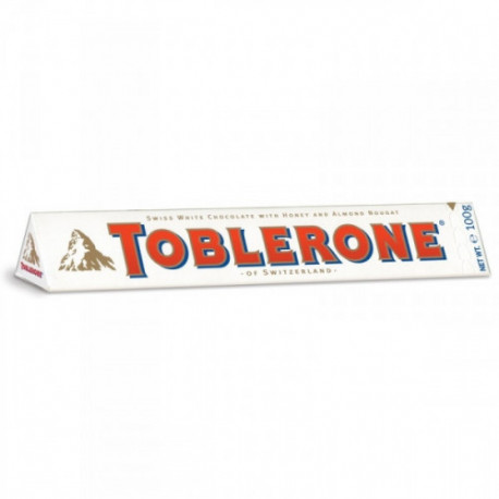 Шоколад Toblerone белый с нугой 100 грамм