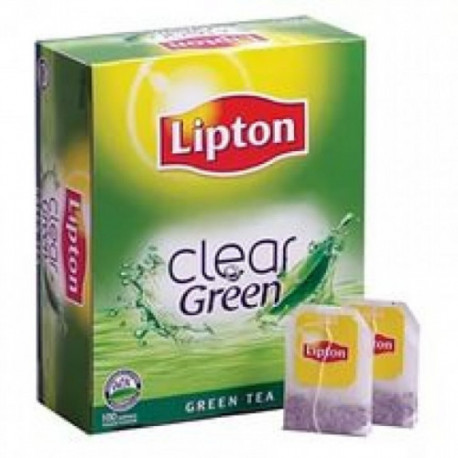 Чай Lipton Clear Green зеленый 100 пакетиков