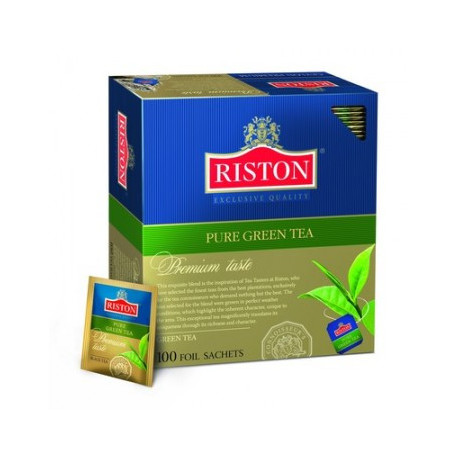 Чай Riston Premium taste зеленый 100 пакетиков