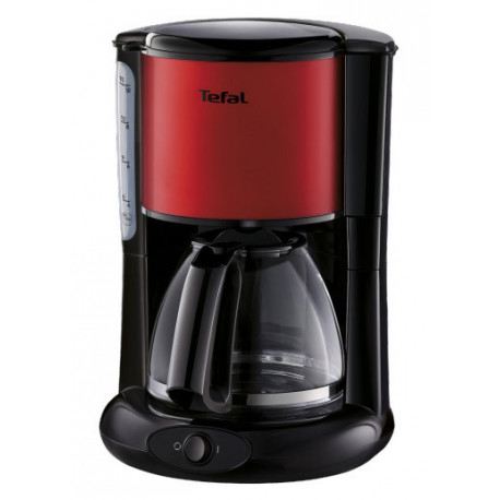 Кофеварка капельная Tefal CM361E38 1000Вт красный