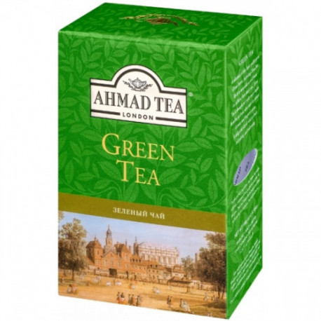 Чай Ahmad Green Tea зеленый листовой 200 грамм