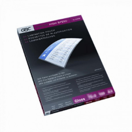 Заготовка для ламинирования A4 2x75 мкм ускоряющая ламинирование глянцевая 100 штук/упаковка