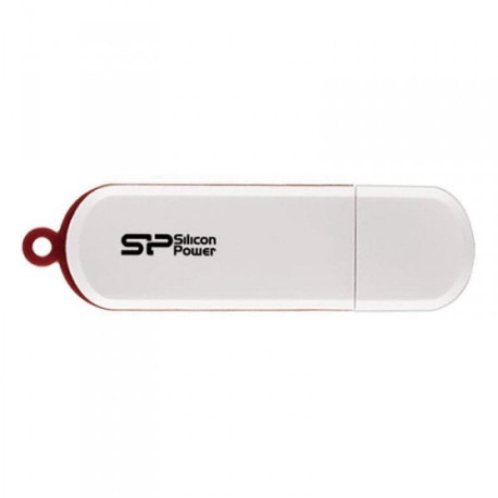 Флеш-память Silicon Power Luxmini 320 8Gb USB 2.0 белая