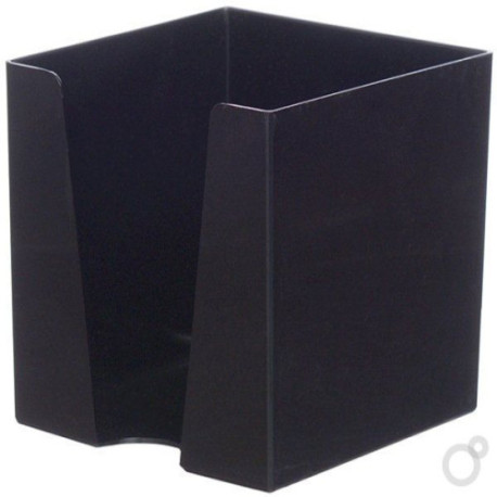 Бокс для бумаги, 90х90х90 мм, черный