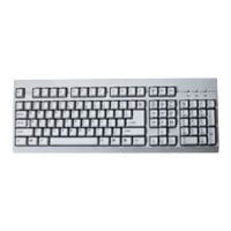 Клавиатура DF E KS-910 (бел), PS/2, Slim пров сл-кл-ра