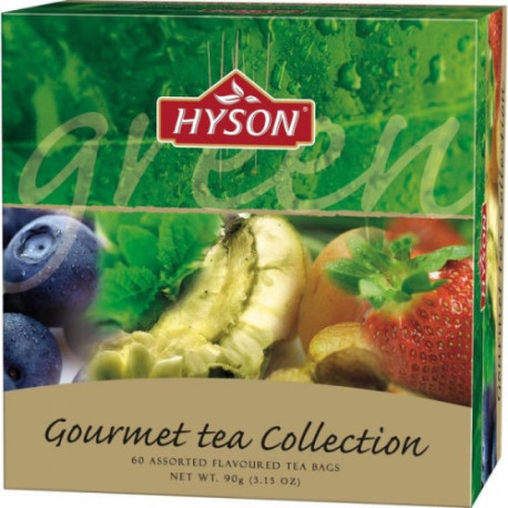 Чай Hyson зеленый Gurmet Tea Collection 60 пакетиков