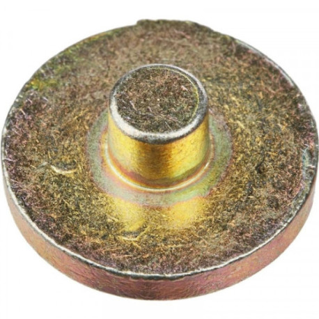 Плашка металлическая диаметр 24 мм дюраль